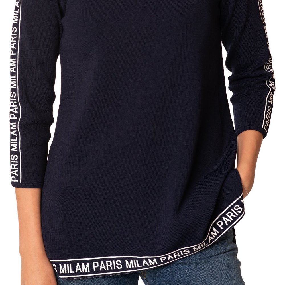 Vecceli Italy Napoli Luxe Paris Milan Sweater